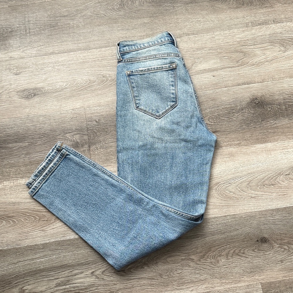 Cello Distressed Light Blue Boyfriend Jeans - Picture 3 of 3